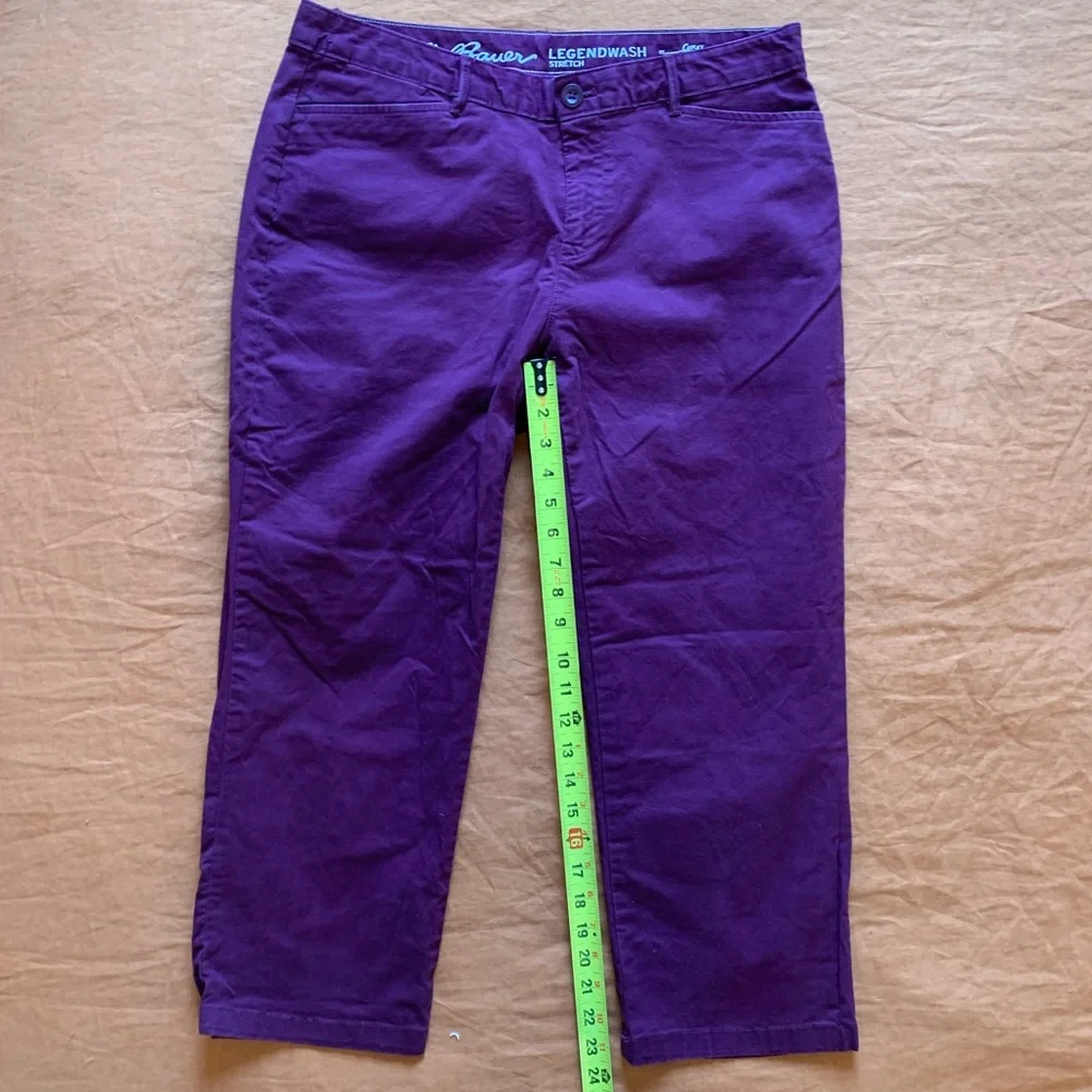 Eddie Bauer Purple Pants, Size 12 - Picture 5 of 7